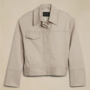 Banana Republic Light Tan Utility Jacket
